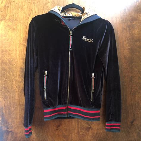 fake gucci fleece|Gucci velour sweatsuit.